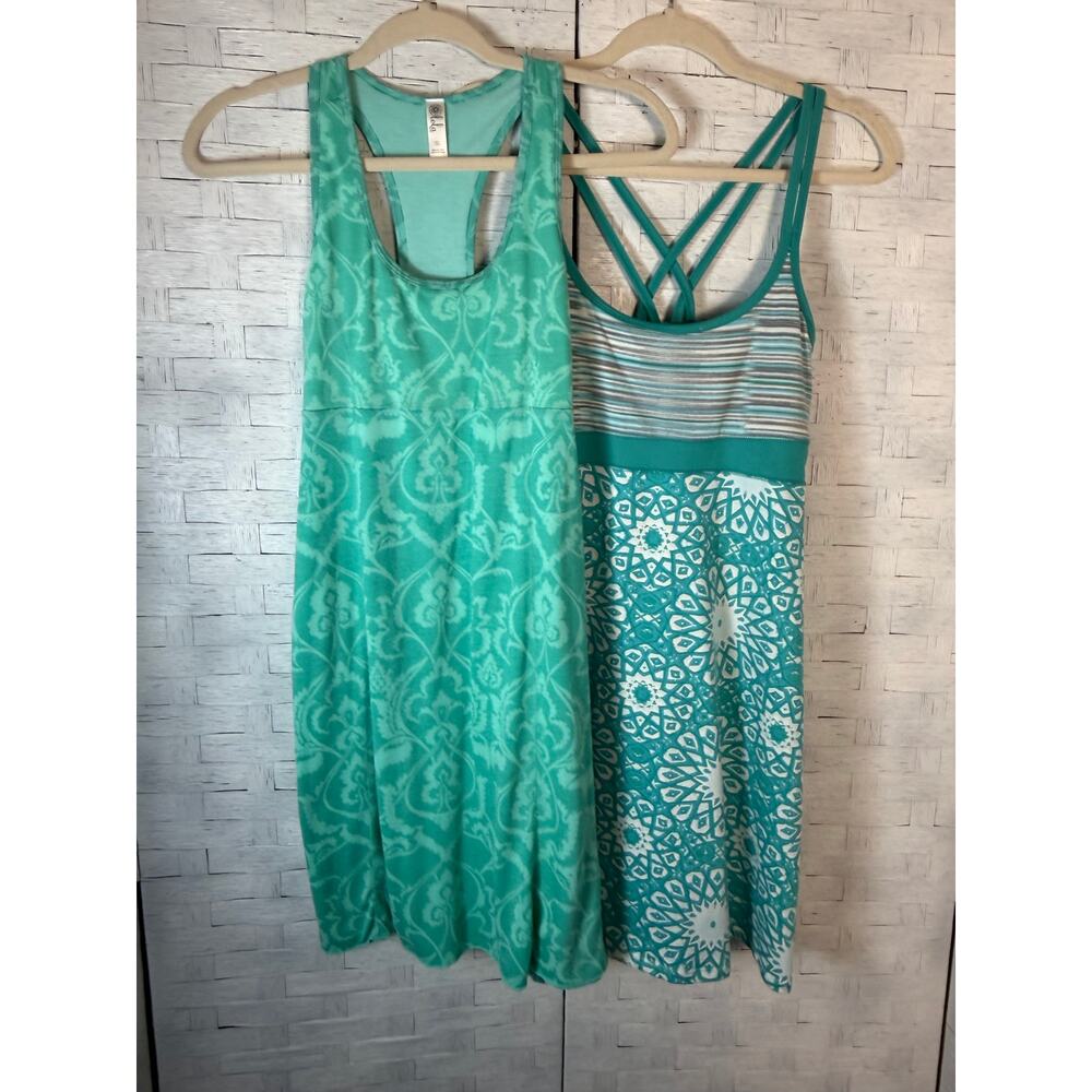 Lola womens tank Dress mini two tennis‎ teal feminine activewear lightweight